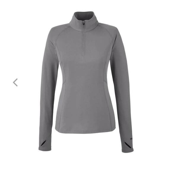 NWT Marmot Meghan 1/2 Zip Jacket - LARGE - cinder grey - LARGE - Picture 1 of 5